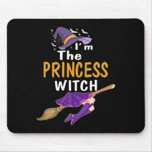 Tapis De Souris Je suis la sorcière Princesse T Shirt Halloween Co