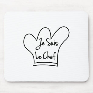 Tapis De Souris Je Suis Le Chef
