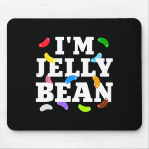 Tapis De Souris Je suis le costume de bonbon Jelly Bean Halloween