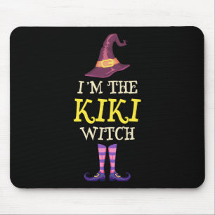 Tapis De Souris Je suis le costume de sorcière Kiki Halloween drôl