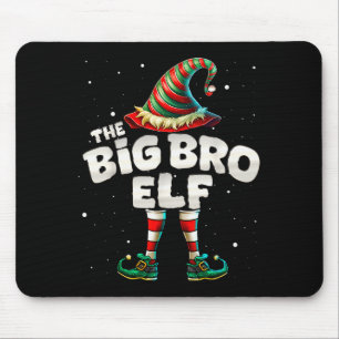 Tapis De Souris Je suis le frère elfé famille groupe de Noël appar