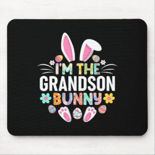 Tapis De Souris Je suis le lapin petit-fils drôle de Pâques Famill
