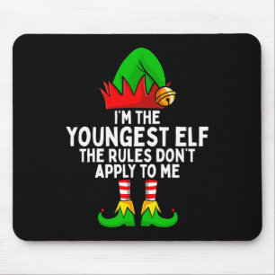 Tapis De Souris Je suis le plus jeune lutin de la correspondance d