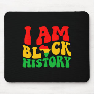 Tapis De Souris Je suis l'histoire noire Mois de l'histoire des No