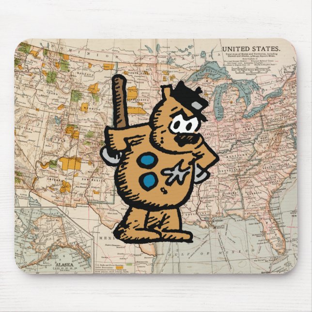 Tapis De Souris "Je suis mauvais, je suis à l'échelle nationale" M (Devant)