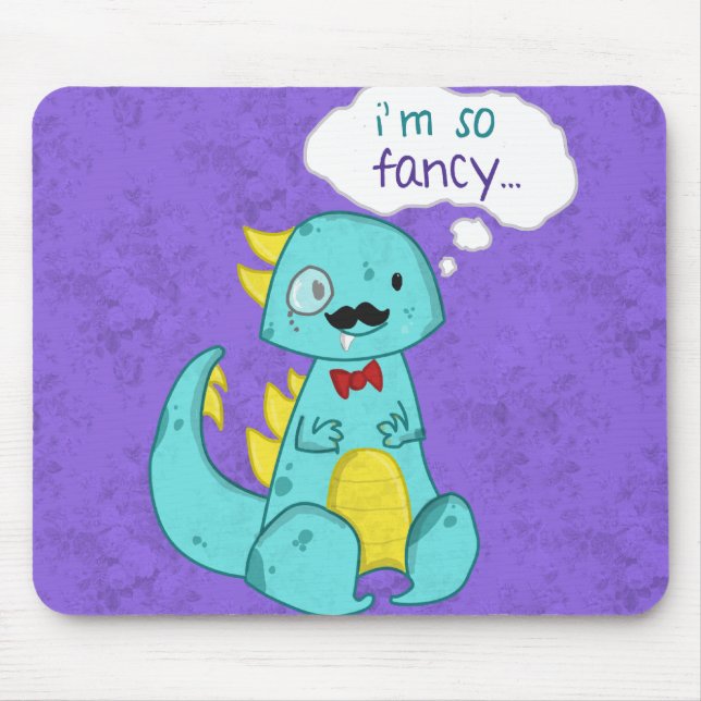Tapis De Souris Je suis mousepad tellement de fantaisie (Devant)