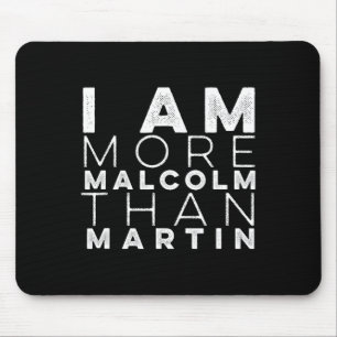 Tapis De Souris Je Suis Plus Malcolm Que Martin Ne Résiste Vintage