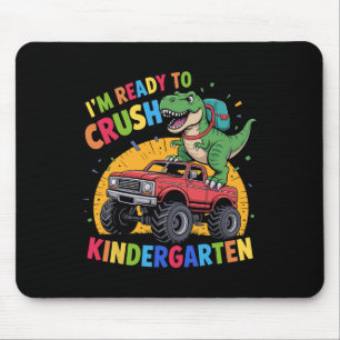 Tapis De Souris Je suis prêt à écraser la maternelle dinosaure Ck 