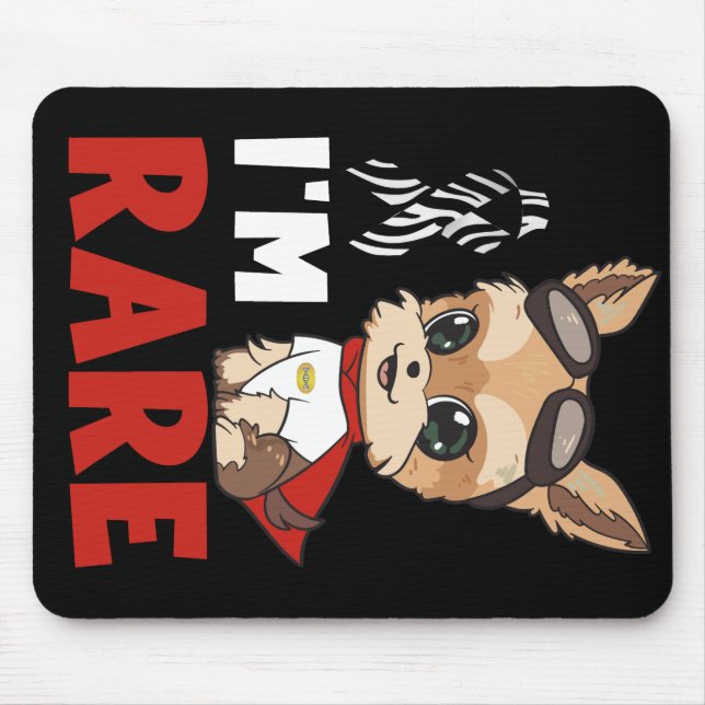 Tapis De Souris Je suis Rare JJ Mousepad (Devant)