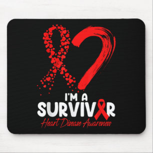 Tapis De Souris Je Suis Survivante Sensibilisation aux maladies ca