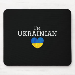 Tapis De Souris Je suis ukrainien Fier de venir d'Ukraine Souvenir