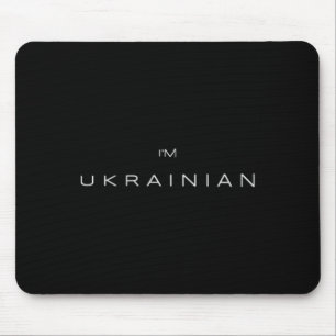 Tapis De Souris Je suis ukrainien - Je suis d'Ukraine Patriotique