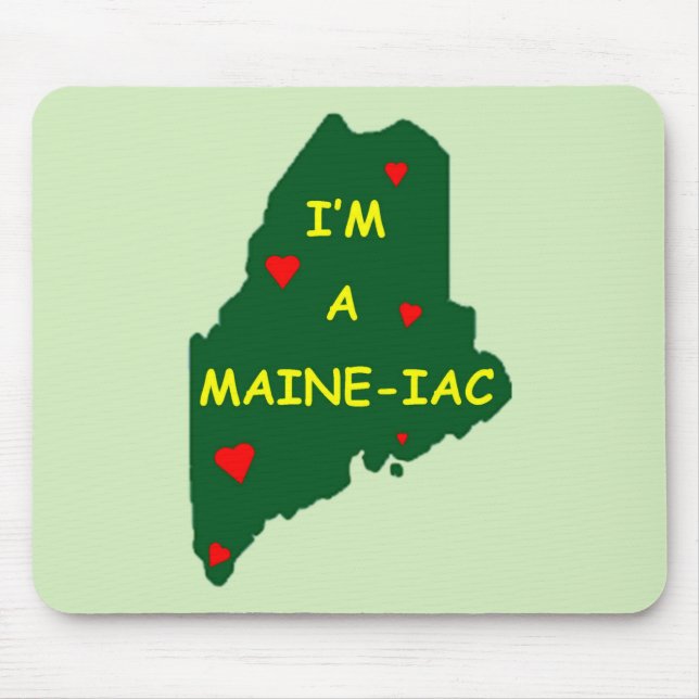 TAPIS DE SOURIS JE SUIS UN IAC MAINE (Devant)
