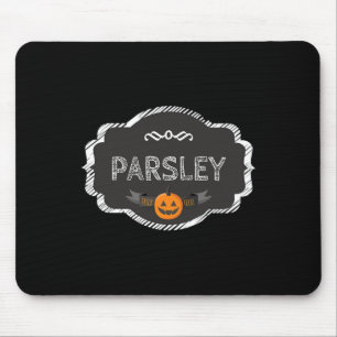 Tapis De Souris Je suis un persil épice correspondant Halloween Fu