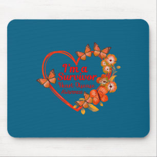 Tapis De Souris Je suis un survivant Sensibilisation aux maladies