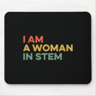 Tapis De Souris Je Suis Une Femme Dans La Science Stéminienne Stér