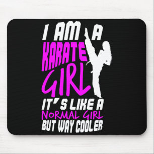 Tapis De Souris Je Suis Une Fille De Karaté Citation Pour Filles C