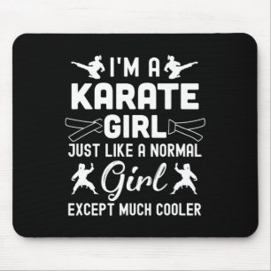 Tapis De Souris Je suis une Karate Girls Design Art pour les femme