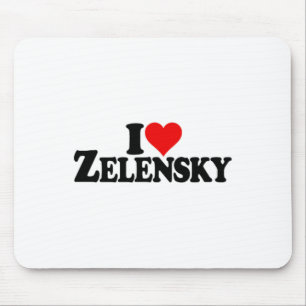 Tapis De Souris Je t'aime Zelensky Volodymyr Ukraine Ukr 1 