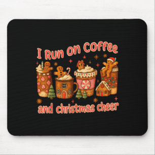 Tapis De Souris Je tourne au café et à la bonne humeur de Noël Gin