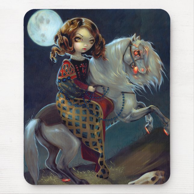 Tapis De Souris "Je Vampiri :  Notte un Cavalla" Mousepad (Devant)