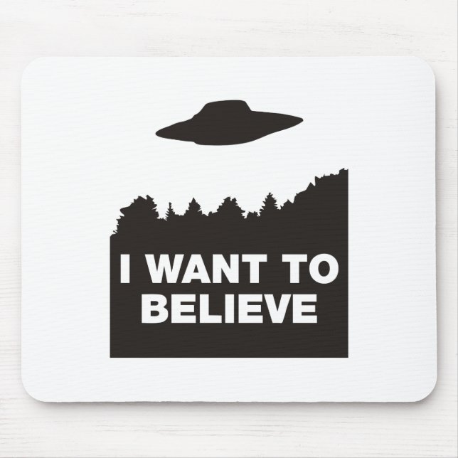 Tapis De Souris Je veux croire (Devant)
