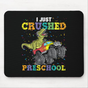 Tapis De Souris Je Viens De Cruser Preschool Dinosaur T-rex Jeu Mo