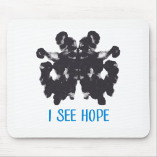 Tapis De Souris Je vois l'espoir Mousepad