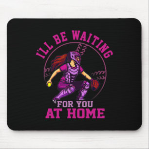 Tapis De Souris Je vous attendrai à la maison Softll Catcher Art