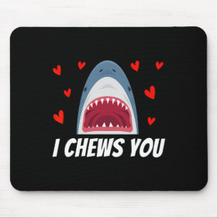 Tapis De Souris Je vous mâche une Saint-Valentin drôle Couple Requ