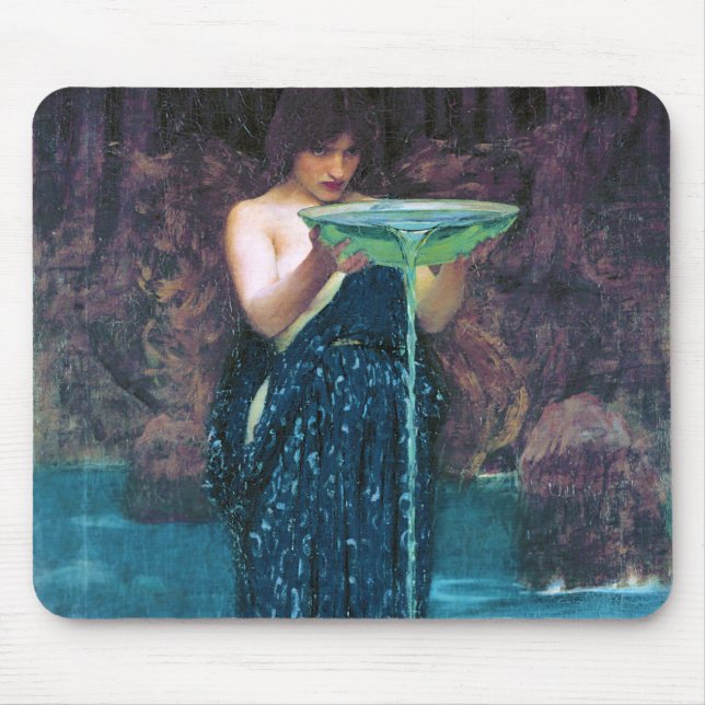 Tapis De Souris Jealous Circe, John William Waterhouse (Devant)