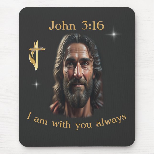 Tapis De Souris Jean 3:16 (Devant)