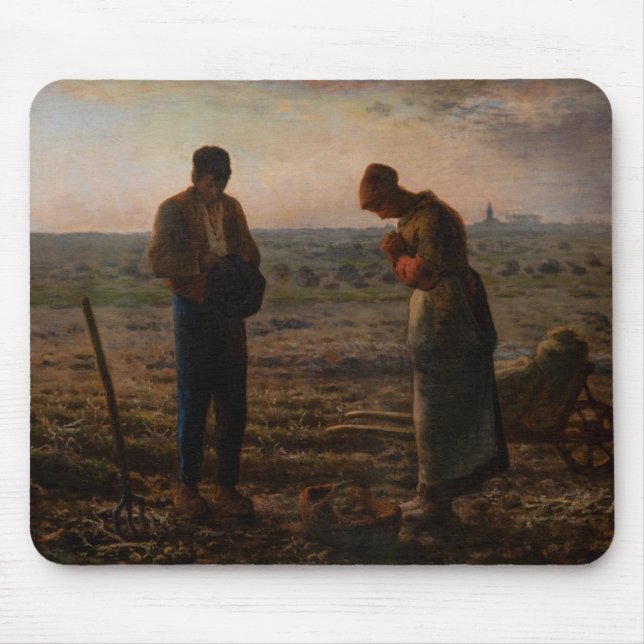 Tapis De Souris Jean-François Millet - L'Angelus (Devant)