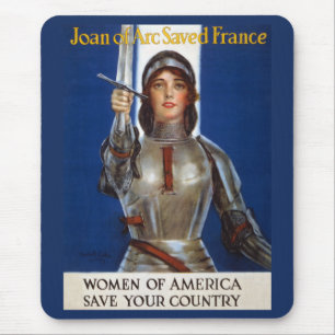 Tapis De Souris Jeanne d'Arc : La servante d'Orléans, héroïne du c