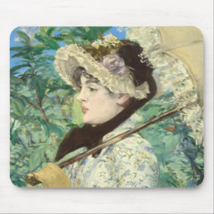 Tapis De Souris Jeanne (printemps) Edouard Manet