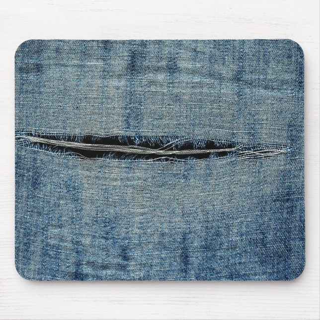 Tapis De Souris Jeans arrachés (Devant)
