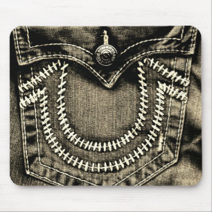 Tapis De Souris Jeans Pocket