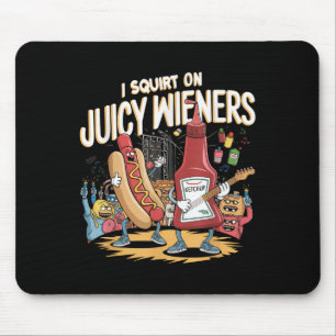 Tapis De Souris J'Écris Sur Jicy Wieners Mème Humour Sarcastique A
