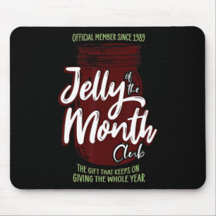 Tapis De Souris Jelly Du Mois Club Amusants Hommes Et Femmes Chris