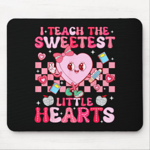 Tapis De Souris J'enseigne au plus doux petit cœur Professeur Vale