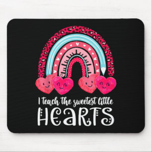 Tapis De Souris J'enseigne aux cœurs les plus doux Professeur arc-