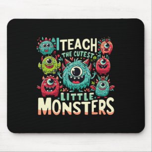 Tapis De Souris J'Enseigne Les Petits Monstres Les Plus Cuttes Ens