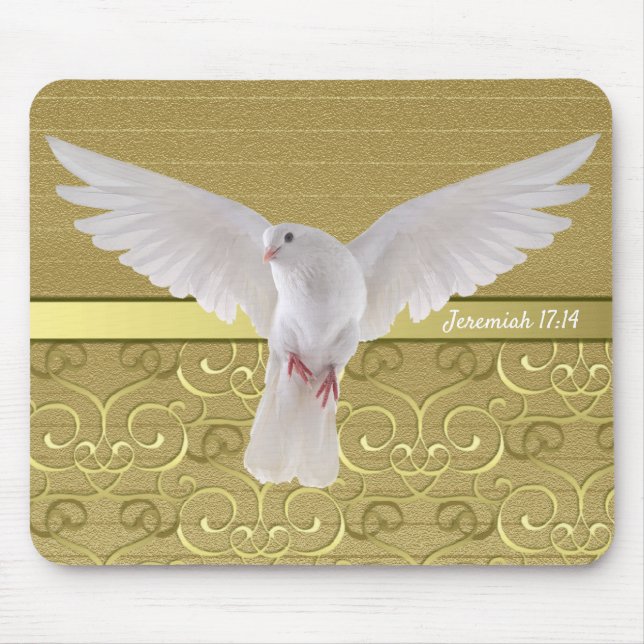 Tapis De Souris Jeremiah 17:14 Souris pad (Devant)