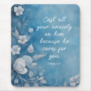 Tapis De Souris Jérémie 29:11 Image de verset biblique
