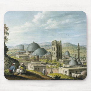 Tapis De Souris Jérusalem de l'ouest, pub. par des watts de