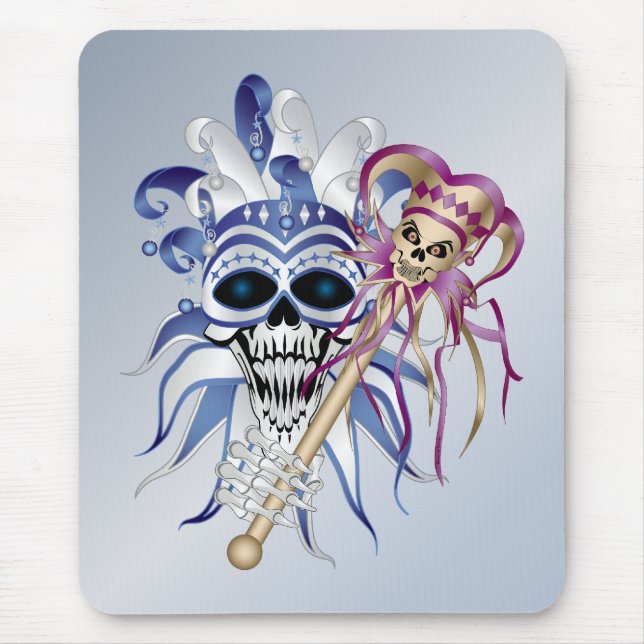 Tapis De Souris Jester Skull (Devant)