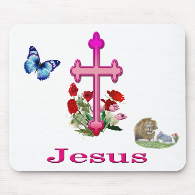 Tapis De Souris Jésus (Devant)