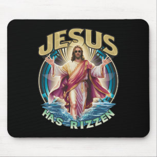 Tapis De Souris Jésus A Rizzen Pâques Dimanche Porter Design Amusa