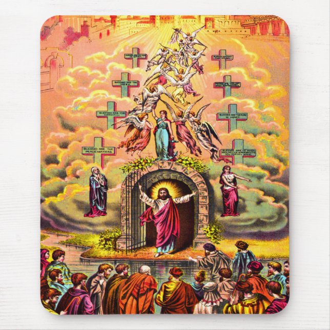 Tapis De Souris Jesus at Heaven's Gate mousepad (Devant)