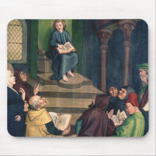 Tapis De Souris Jésus avec les médecins